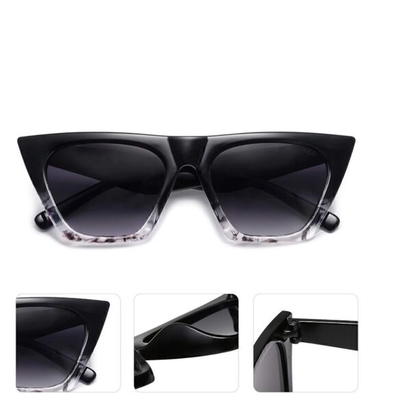 Square Cat Eye Sunglasses 